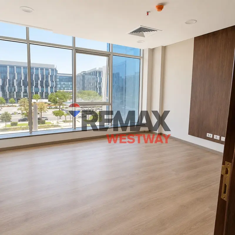 Office for rent, finished with AC, on the axis in the heart of Sheikh Zayed