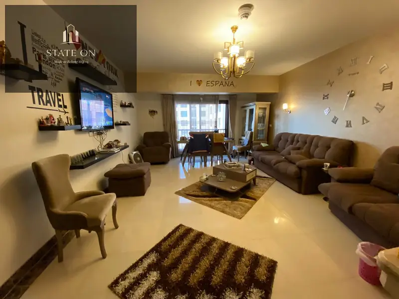 Ultra super lux furnished duplex with pool view in Porto New Cairo compound