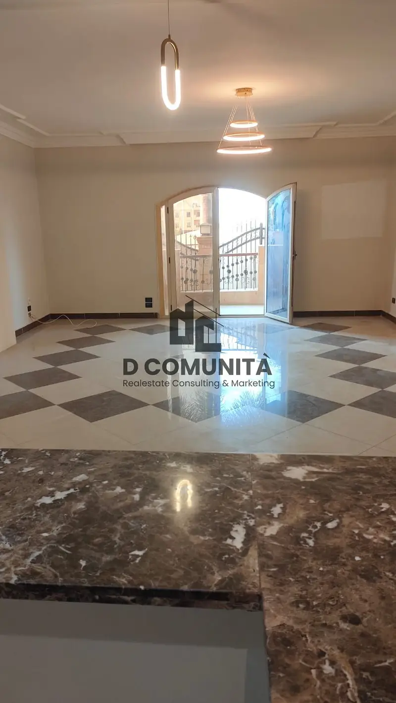 Luxury residential apartment for rent with an area of 210 meters in Yasmeen 3 (Villas) in Fifth Settlement