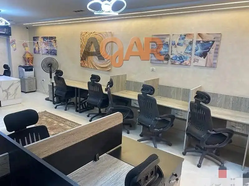 190 sqm Super Lux Office for Rent in Nasr City