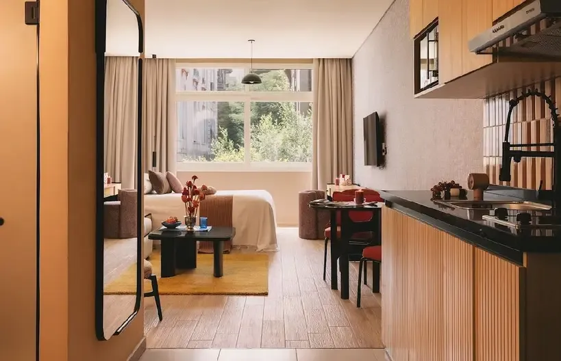 Furnished studio for rent in Downtown
