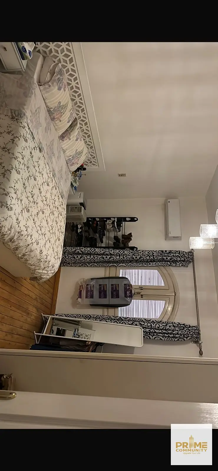 Furnished apartment for rent in Beverly Hills, Sheikh Zayed