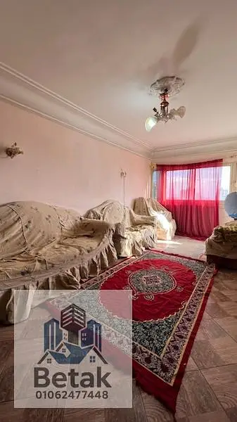 شقة مفروشة للإيجار 100م بشارع محور المحمودية الرئيسي