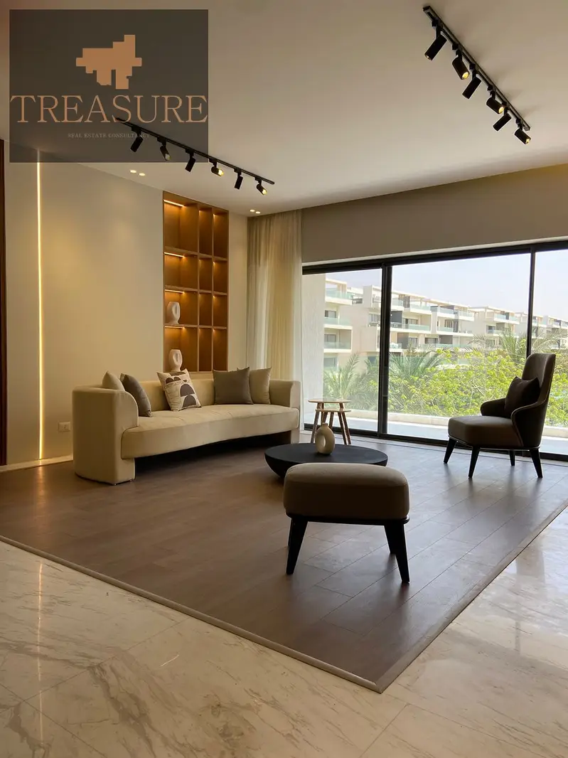 Furnished apartment for rent in Lake View Residence - New Cairo
