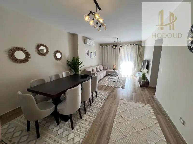 Luxurious furnished apartment for rent in Sodic Eastown - 5th Settlement