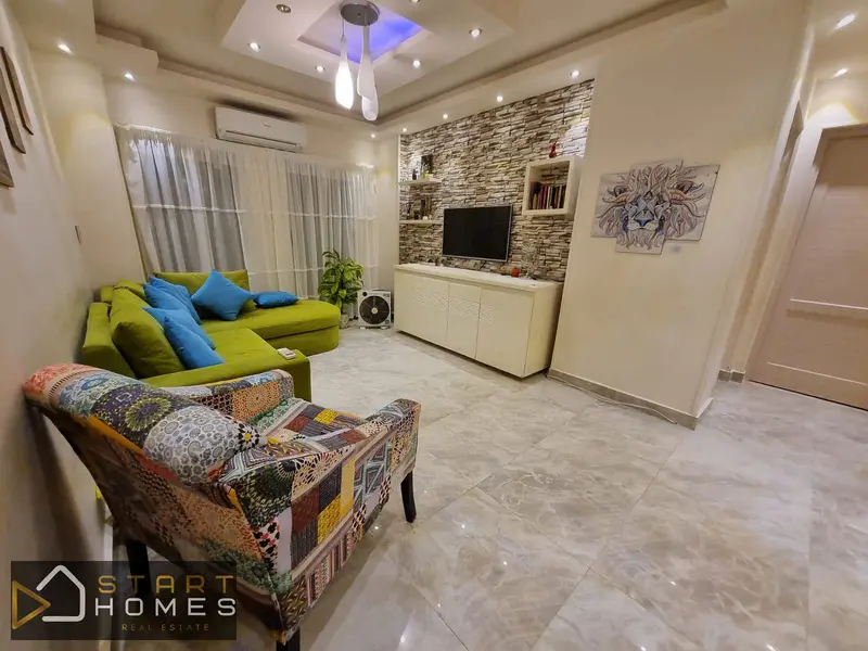 Furnished apartment for rent in Madinaty B1