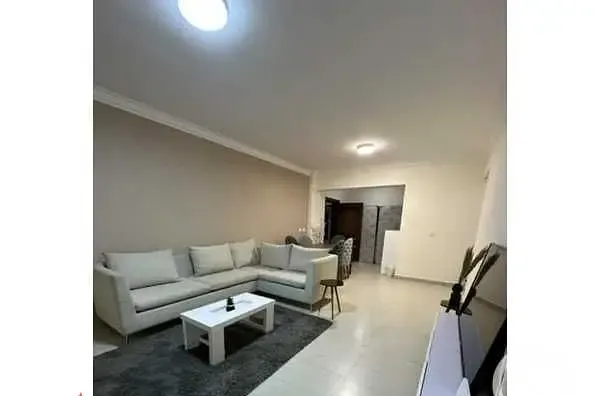 شقة أرضي مفروشة بالكامل بكمبوند جنه زايد ٢ بالشيخ زايد