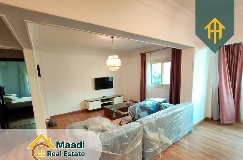 Furnished apartment for rent in Degla, Maadi - Brand new furniture