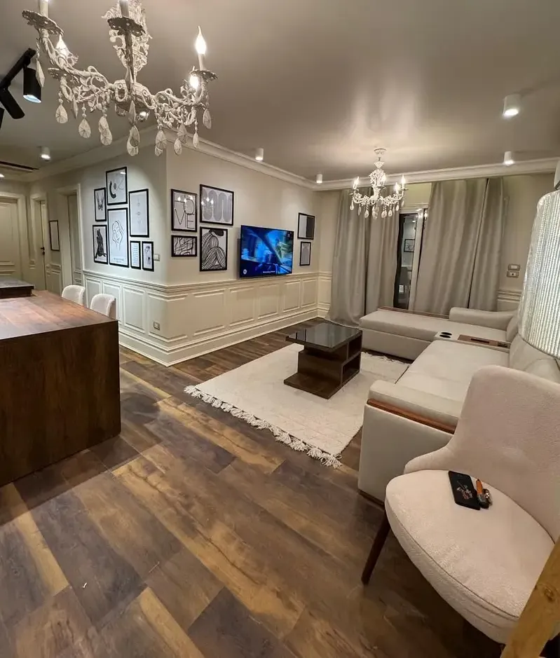 Furnished apartment for rent in Madinaty B6, special finishes