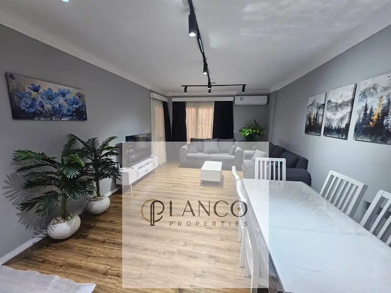 Furnished apartment with hotel view in Janna October Compound