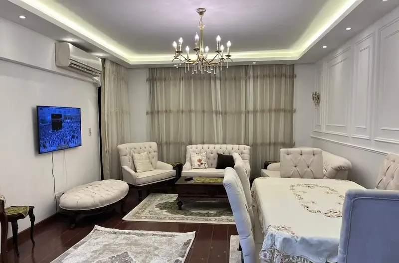 Furnished apartment for rent in Rehab 2 at a special price