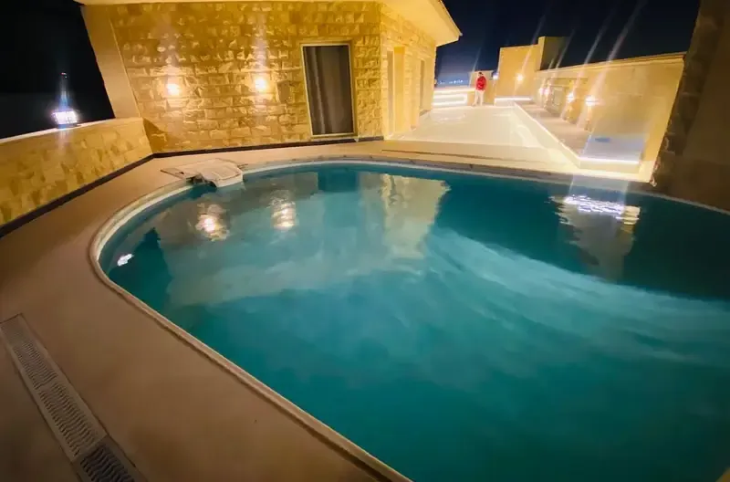 Fully furnished duplex penthouse with private pool in El Shouyfat