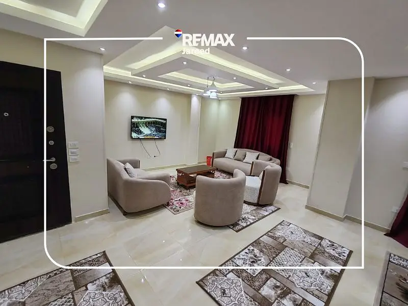 Furnished apartment for rent in the 8th District - Sheikh Zayed