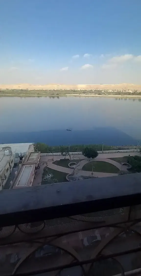 255 sqm apartment for rent on the Nile next to Carrefour El Minya, ultra super lux finishing