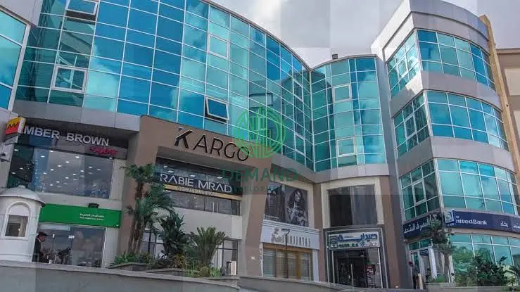 Shop for rent, first floor, rear, in Kargo Mall, Sheikh Zayed