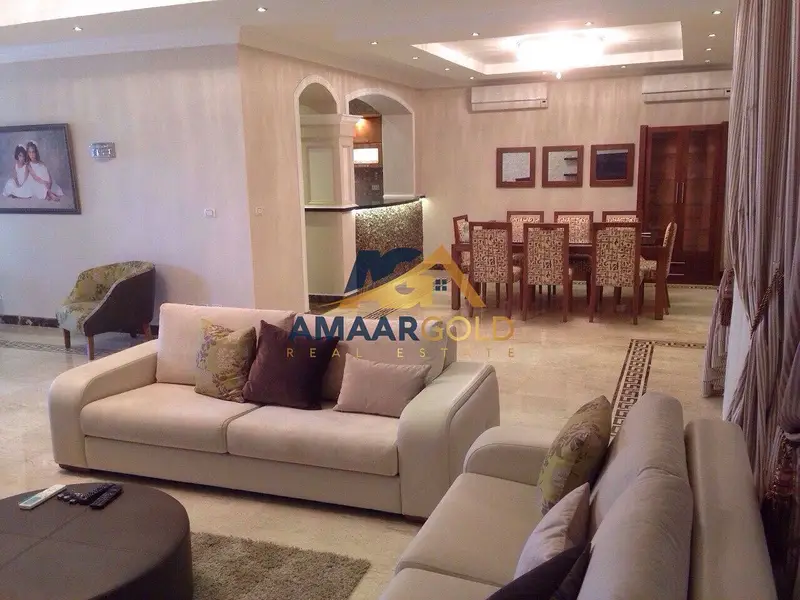 Luxurious Furnished Villa for Rent in Rehab City, New Cairo