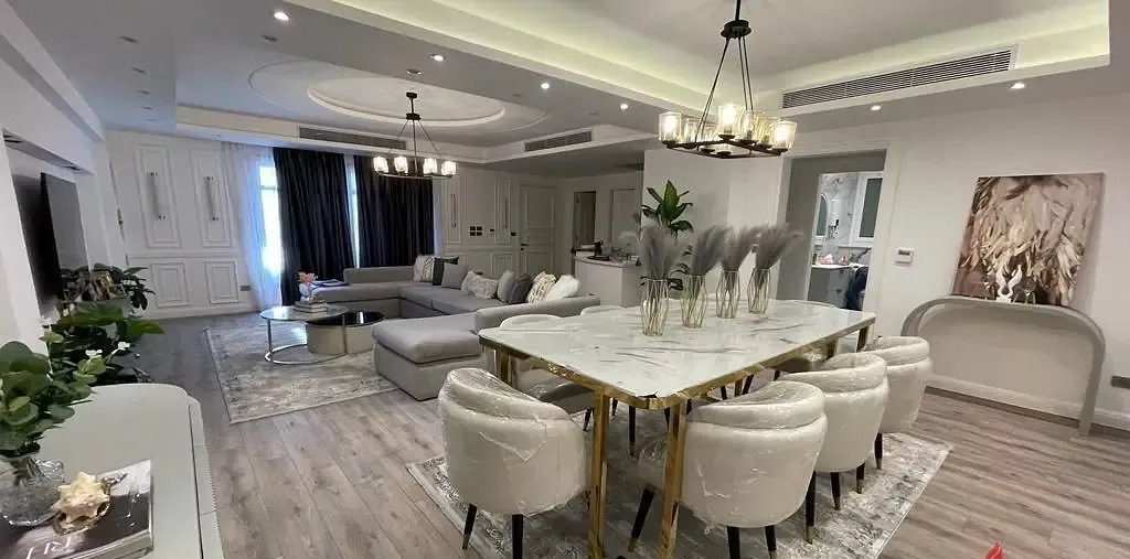 Furnished apartment for rent in Hyde Park Compound - New Cairo