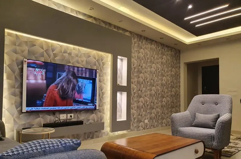 Furnished 3-bedroom apartment for rent in Rehab City, 7th District