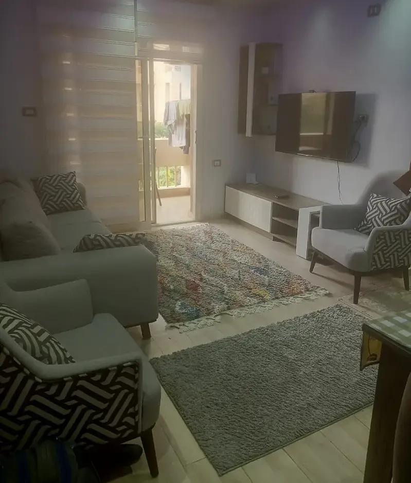 Furnished apartment for rent in Madinaty B11, super lux finishing