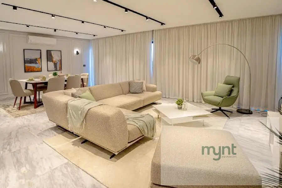 Distinct fully furnished apartment in Lake View Residence Compound