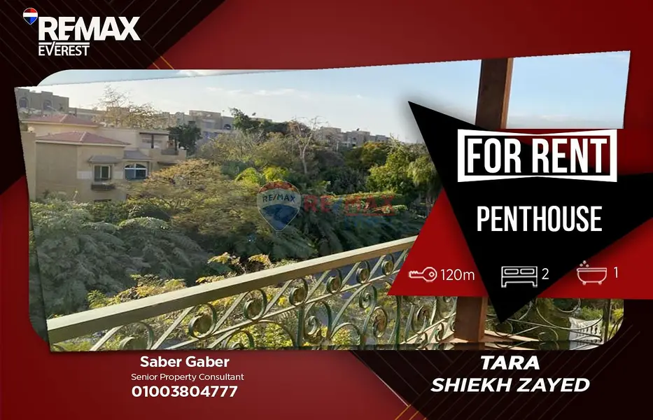 Fully furnished penthouse for rent in Tara compound