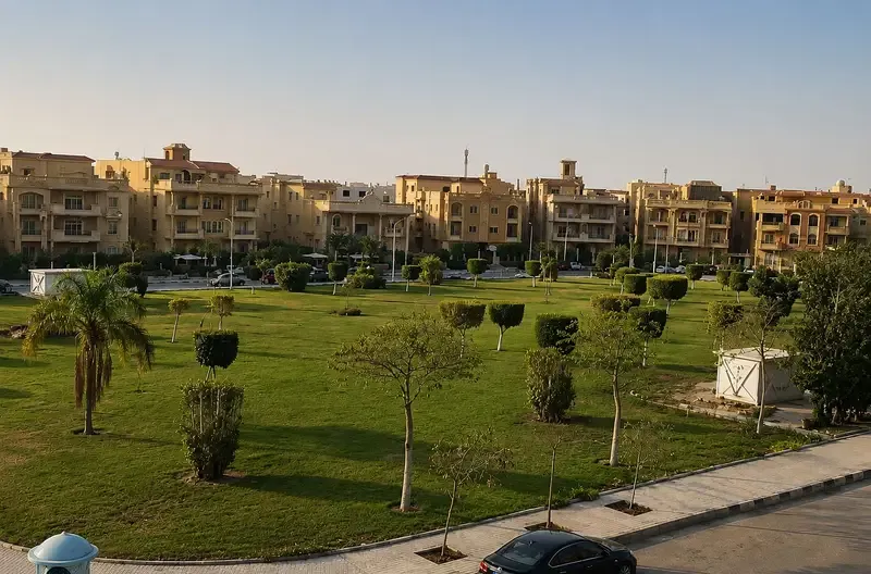 Apartment for rent with an open view of a wide garden - Violet Villas