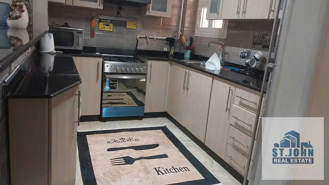 Furnished apartment for rent in Madinaty, super lux finishing