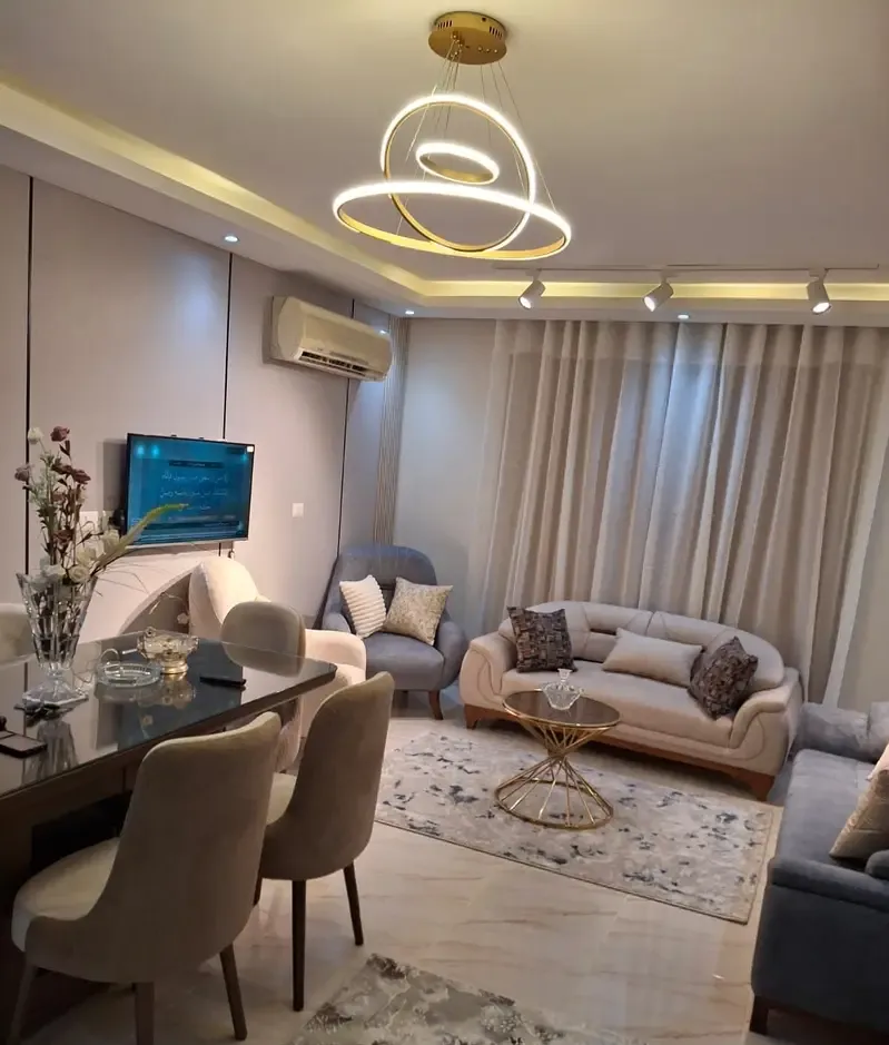 Furnished apartment for rent in Madinaty | First use | Distinct finishes