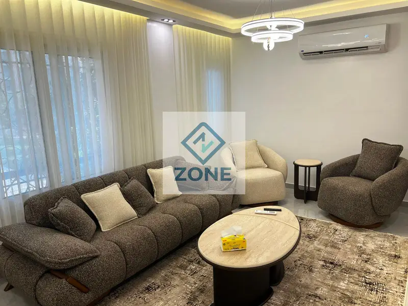 Apartment for rent in Rehab City, hotel furniture, first use, ultra super lux finishing