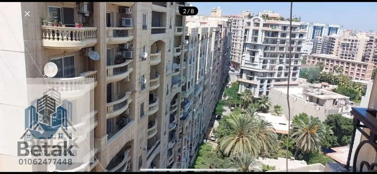 شقة للإيجار بسموحة 190م
