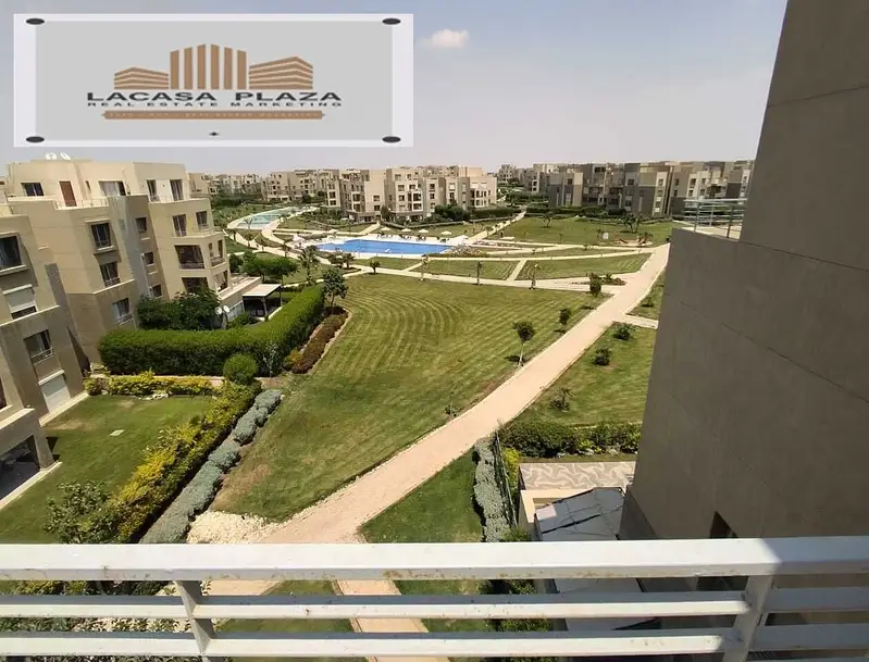 Furnished studio with 200m terrace in Palm Parks with pool view
