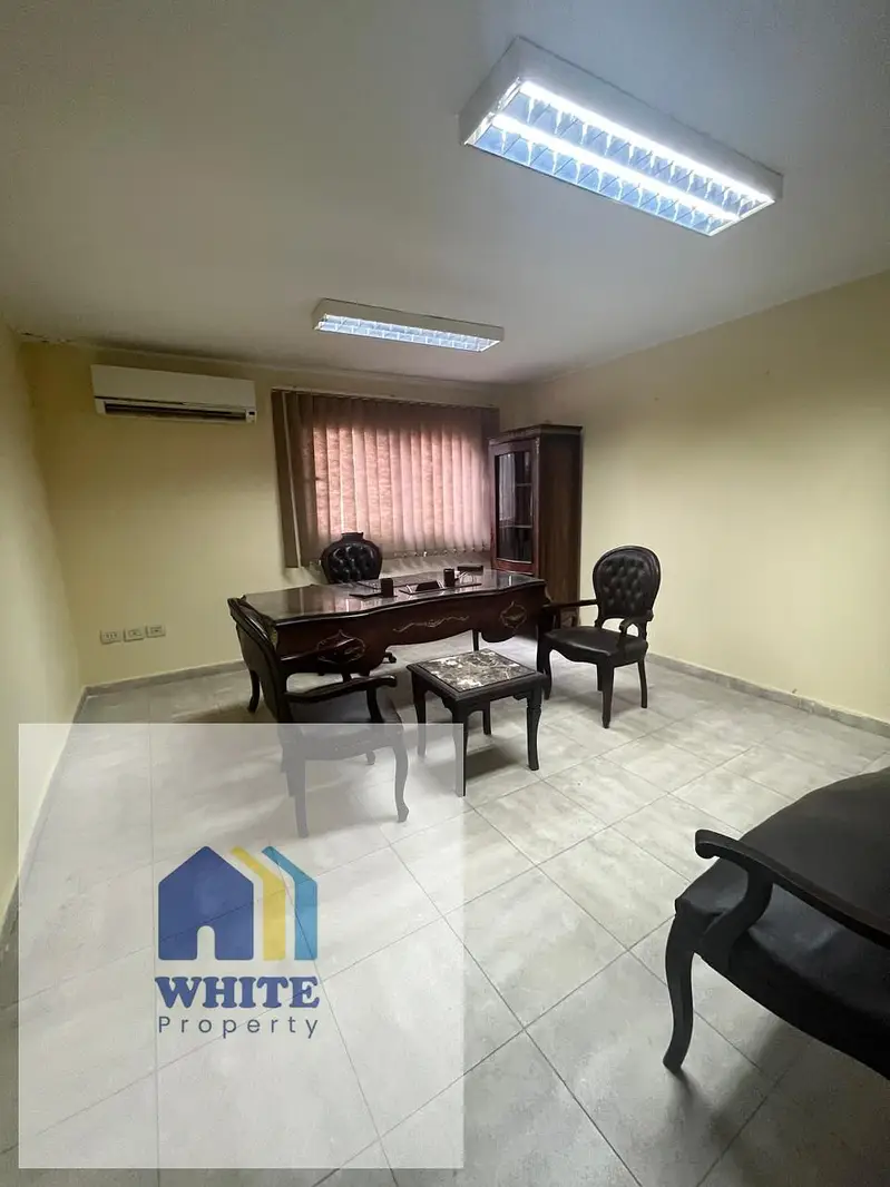 Air-conditioned office for rent on the second floor in Mosaddaq, Dokki