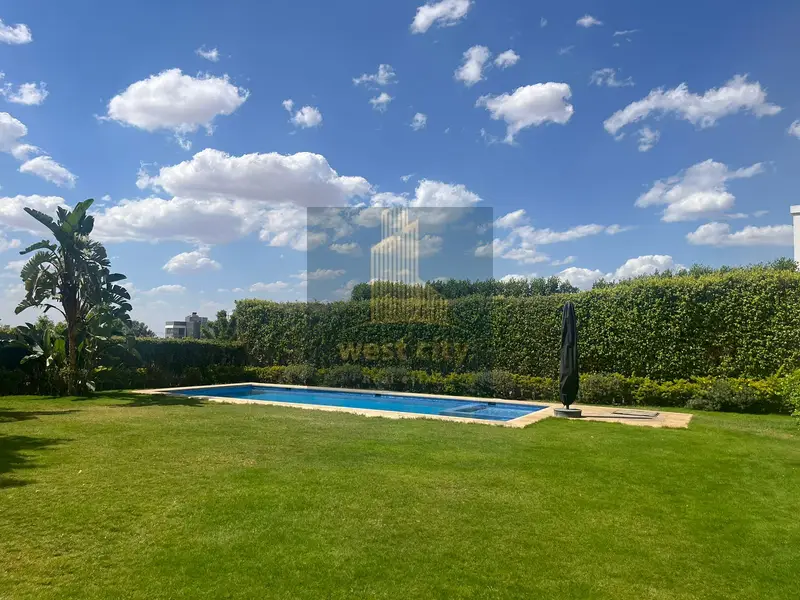 Furnished villa with a private pool for rent in Allegria Compound, Sheikh Zayed