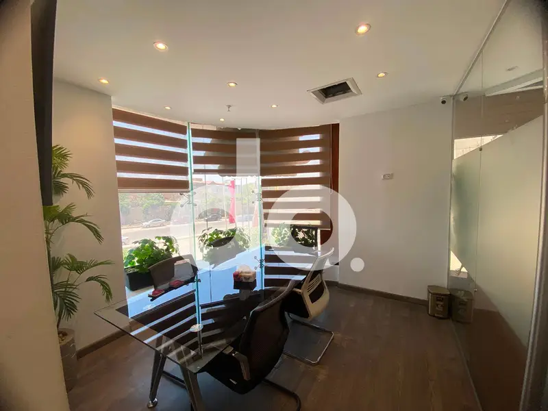 Luxurious administrative/commercial headquarters on the first floor on North 90th Street - New Cairo