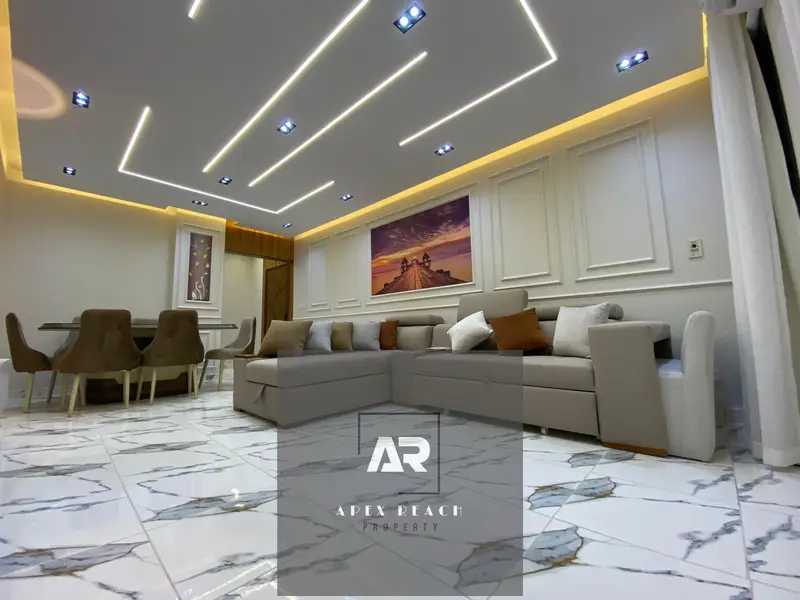 Furnished 3-bedroom apartment for rent in Rehab City - New Cairo
