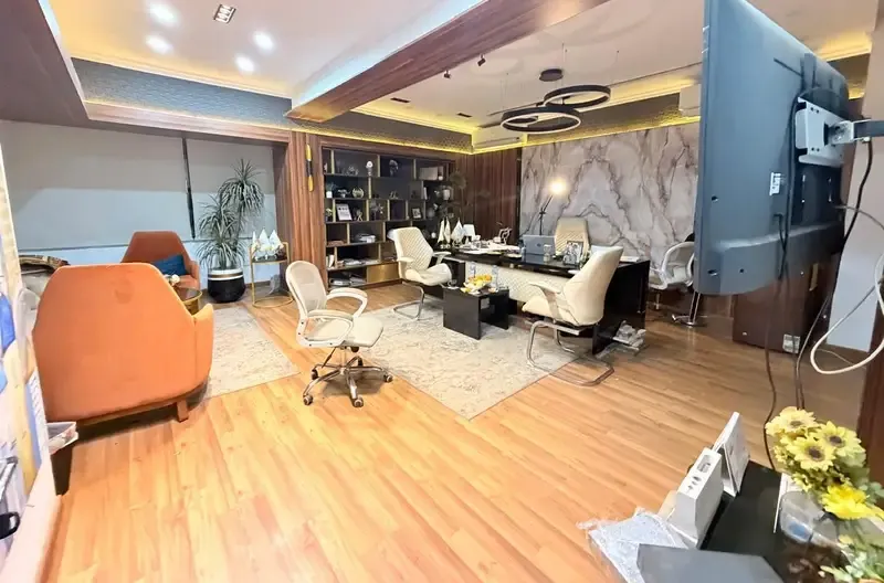 Furnished 350sqm office for rent in Delta Stars Tower, Nasr City