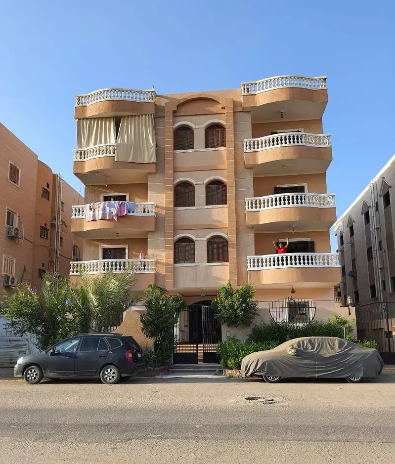 Apartment in a villa in Obour, super lux finishing