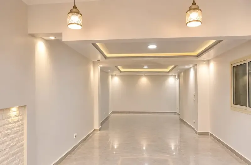 Commercial ground floor office with private garden in Abbas El Akkad, Nasr City
