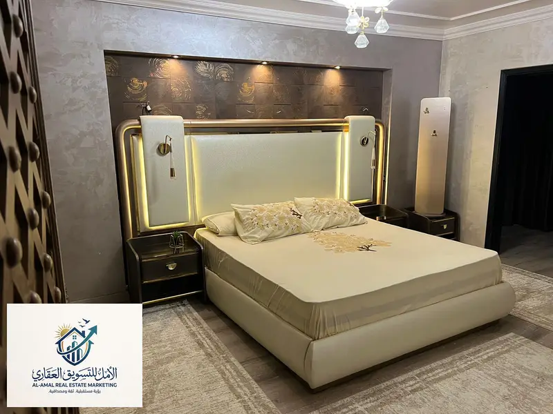 Furnished 140 sqm apartment in Zahraa Al Maadi for rent