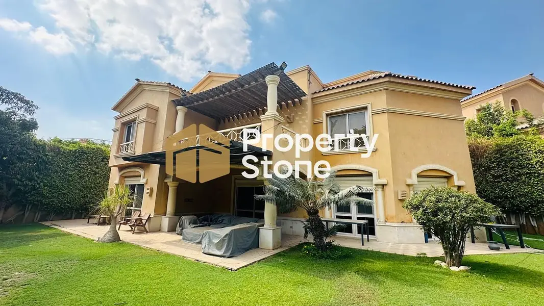 Villa for rent in Katameya Hills, furnished and air-conditioned