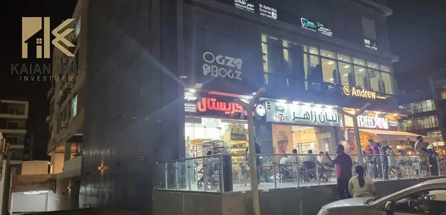 محل للايجار بمدينه الشروق بمول تاون سنتر