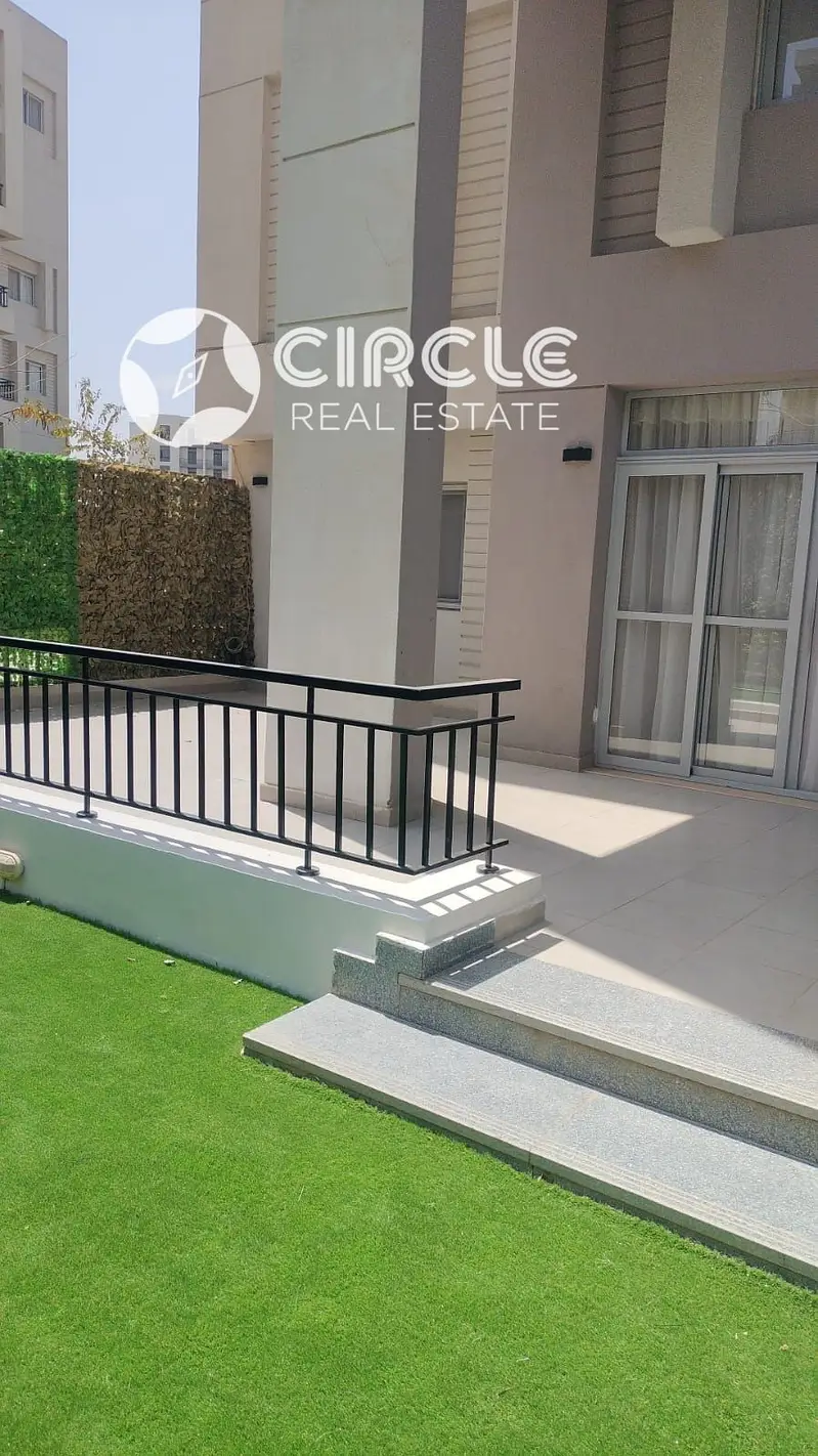 Duplex with garden for rent in Cairo Festival City (CFC), Fifth Settlement