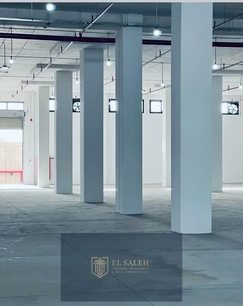 Food warehouse for rent 5500sqm in 10th of Ramadan