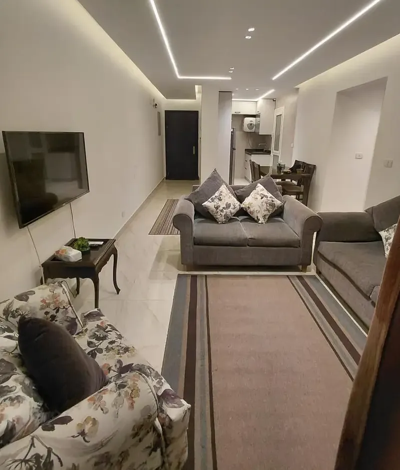 Furnished apartment for rent in Madinaty B12