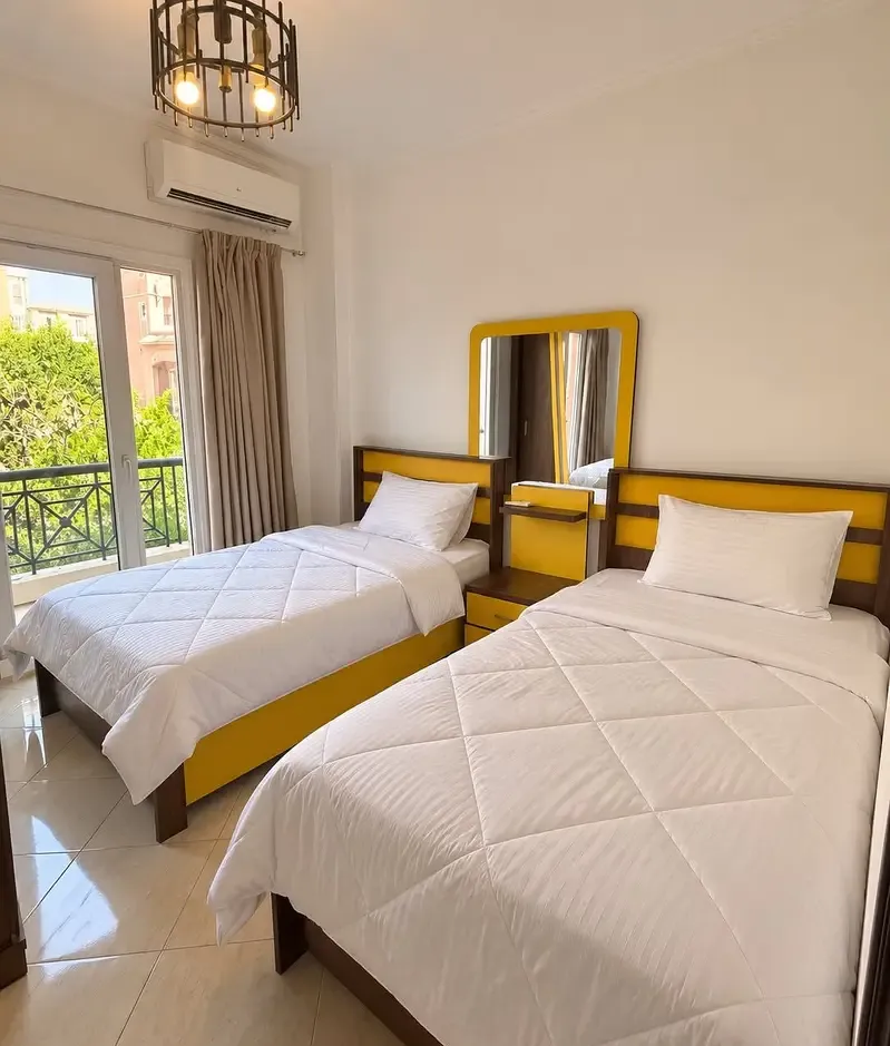 Furnished apartment for rent in Rawdat Zayed Compound