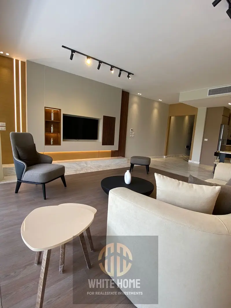 Fully furnished super lux apartment for rent in Lake View Residence Compound