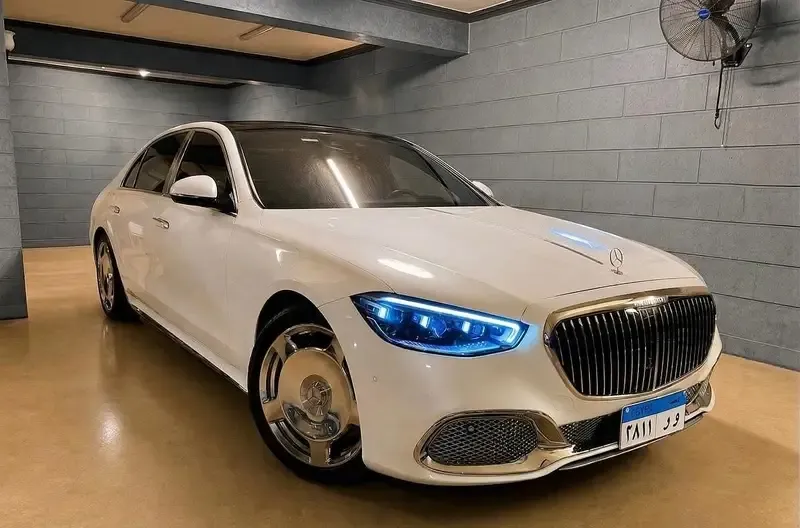 مرسيدس S500 تعديل مايباخ للإيجار بالسائق