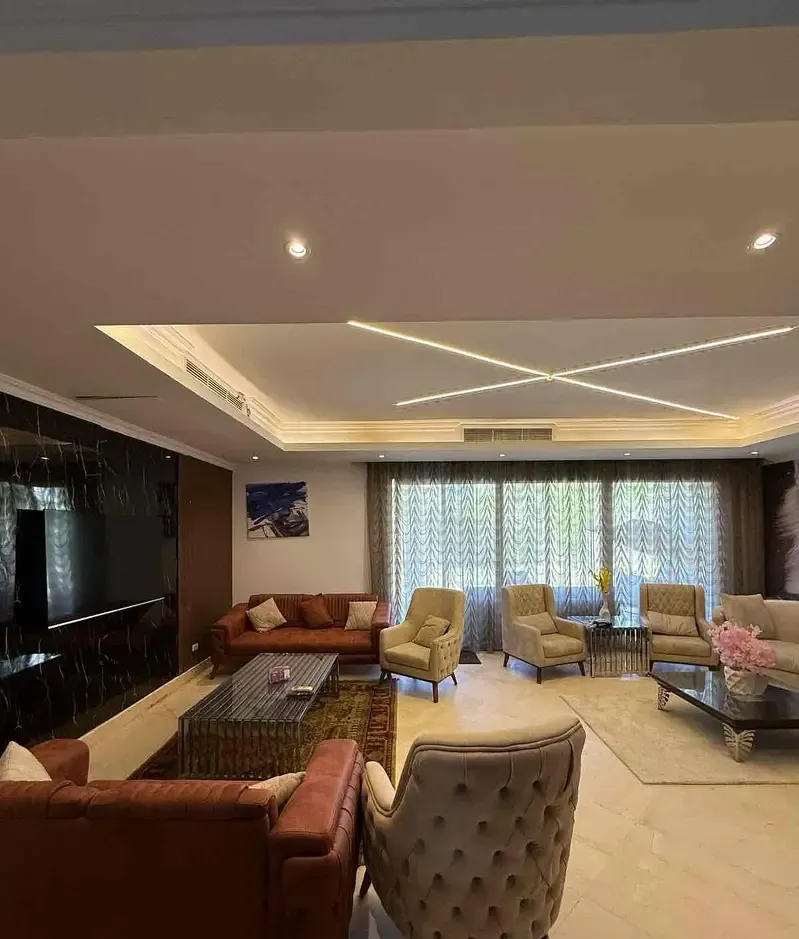 Furnished villa for daily rent in Sheikh Zayed