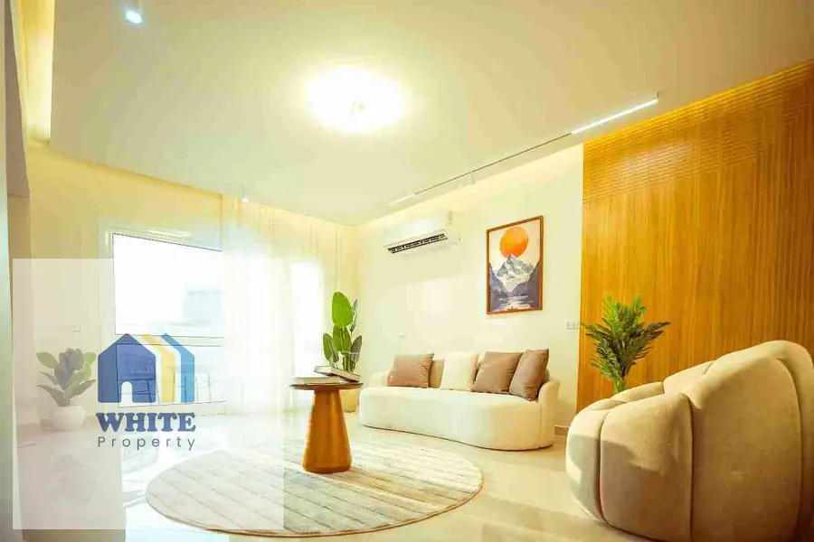 Furnished apartment for rent with a great view in Fini Square, Dokki