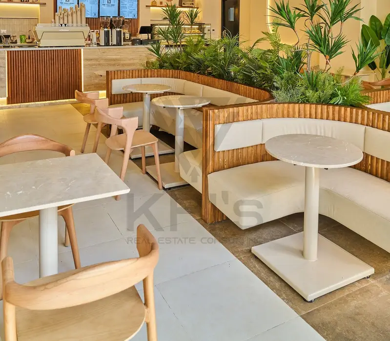 Shop 116 sqm for rent, cafe or restaurant, Mivida, 5th Settlement
